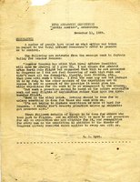 Memorandum by Richard E. Byrd, December 11, 1929, Richard E. Byrd Papers, #4552.   Byrd's memo to the members of the expedition concerning his possible promotion to Admiral after the South Pole Flight, in which he stresses the importance of all members of the expedition : MEMORANDUM_4552.jpg