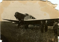 Junkers-13 в агитационном перелете,в кабине Бабушкин, г. Венев, Тульская обл., 1933г.jpg