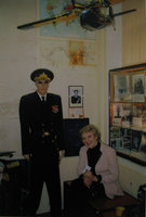 Елена Рубина в музее ленд-лиза у стенда, посвященного М.Н.Чибисову. : 4.jpg
