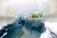 Антарктида. 2011. Станция Новолазаревская. Ледяные пещеры в айсбергах. : 05.jpg