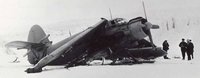  Ан-2 после урагана, озеро Ричардсон, Антарктида, 1963 г.jpg