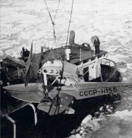  Погрузка Ш-2 СССР-Н156 на ледорез Ф.Литке, 1935 г. Баренцево море.jpg