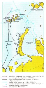 Карта-схема плавания «Св. Фоки» и дрейфа «Св. Анны» : Ф-166.jpg
