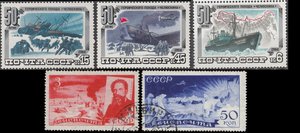  77. Почтовые марки СССР, посвящённые челюскинцам.jpg